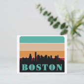 Carte Postale Massachusetts de Boston (Debout devant)