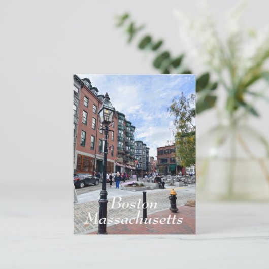 Carte Postale Massachusetts de Boston (Debout devant)