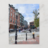 Carte Postale Massachusetts de Boston (Devant)