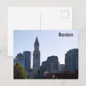 Carte Postale Massachusetts de Boston (Devant / Derrière)