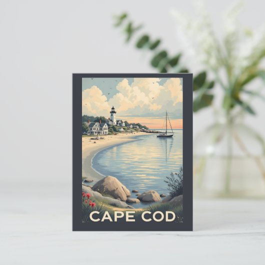 Carte Postale Massachusetts de Cape Cod (Debout devant)