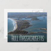 Carte postale Massachusetts de coque (Devant / Derrière)