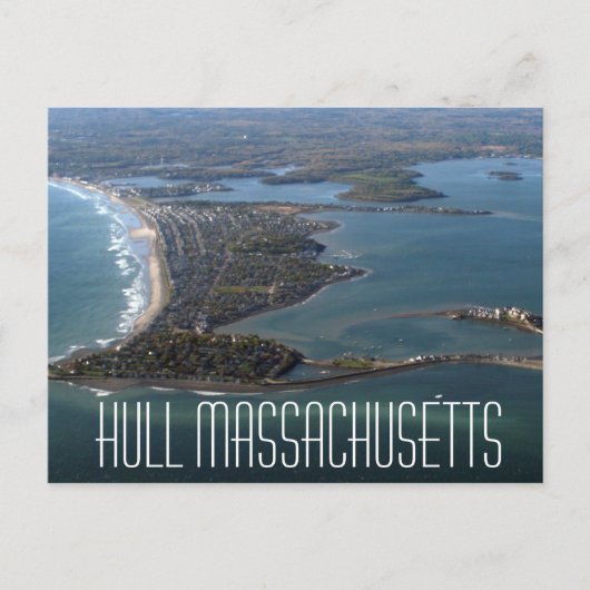 Carte postale Massachusetts de coque (Devant)