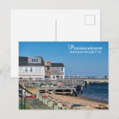 Carte Postale Massachusetts de Provincetown (Devant / Derrière)