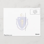 Carte Postale Massachusetts, États-Unis (Dos)