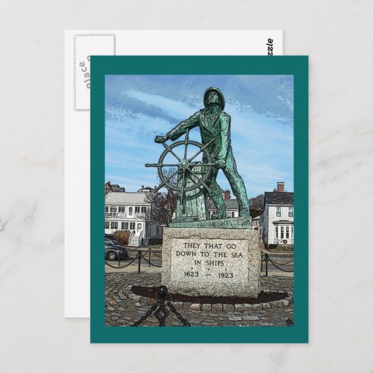 Carte Postale Massachusetts, Gloucester - (Devant / Derrière)