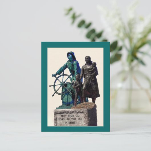 Carte Postale Massachusetts, Gloucester - (Debout devant)