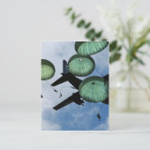 Carte Postale Massachusetts, Parachutes, U.S Army (Debout devant)