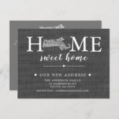 Carte postale MASSACHUSETTS State Moving Faire-par (Devant / Derrière)