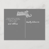 Carte postale MASSACHUSETTS State Moving Faire-par (Dos)