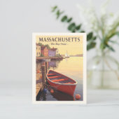 Carte Postale Massachusetts vintages (Debout devant)
