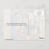 Carte Postale Massacre À Chios (Étude) Par Eugene Delacroix (Dos)