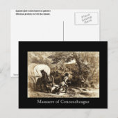 Carte Postale Massacre de Conococheague (Devant / Derrière)
