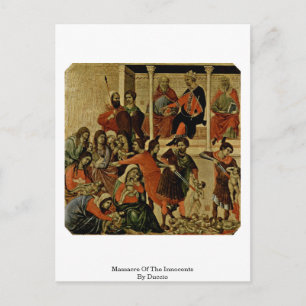 Carte Postale Massacre Des Innocents Par Duccio