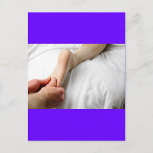 Carte Postale Massage des pieds
