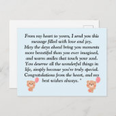 Carte Postale Massage pour tous les âges (Devant / Derrière)