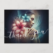 Carte Postale Massage Thérapie Guérison Mains Énergie Spa Bien-ê (Devant)