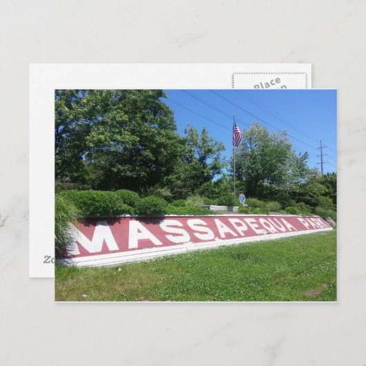 Carte Postale Massapequa Park Long Island (Devant / Derrière)