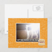 Carte Postale Masse critique Kitty (Devant / Derrière)