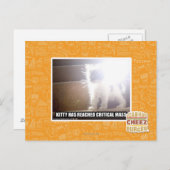 Carte Postale Masse critique Kitty (Devant / Derrière)