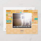 Carte Postale Masse critique Kitty (Devant / Derrière)