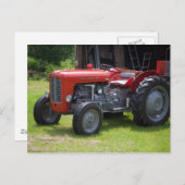 Carte Postale Massey Ferguson 35X (Devant / Derrière)