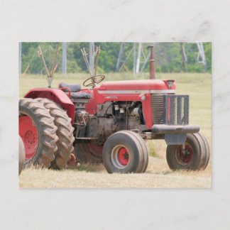 Carte Postale Massey Ferugson Super 90 Assis Par Un Jour Ensolei