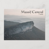 Carte Postale Massif Central France (Devant)