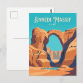 Carte Postale Massif d'Ennedi Tchad (Devant / Derrière)
