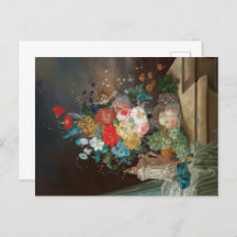 Massive Still Life : Fleurs & Fruits Postcard
