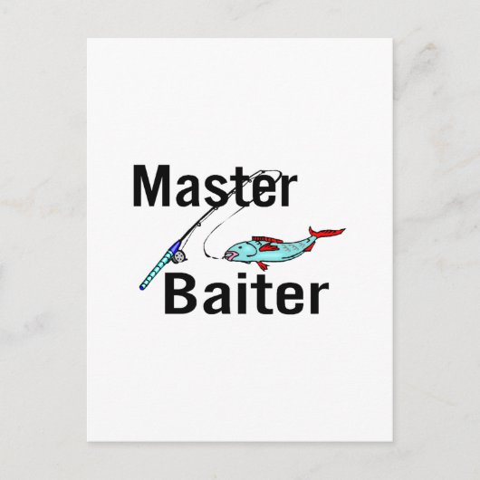Carte Postale Master Baiter (Devant)
