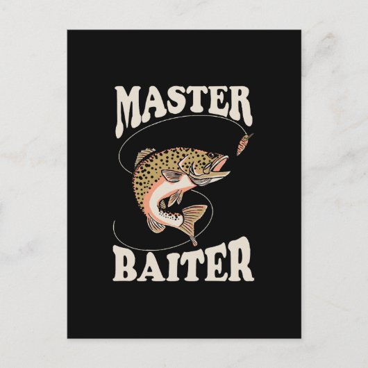 Carte Postale Master Baiter Fishing (Devant)