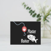 Carte Postale Master Baiter Fishing Funny (Debout devant)