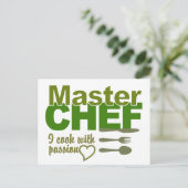 Carte postale Master Chef (Debout devant)