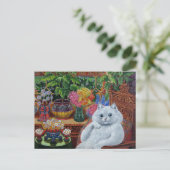 Carte Postale "Master of Cat College" de Louis Wain (Debout devant)