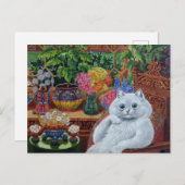 Carte Postale "Master of Cat College" de Louis Wain (Devant / Derrière)