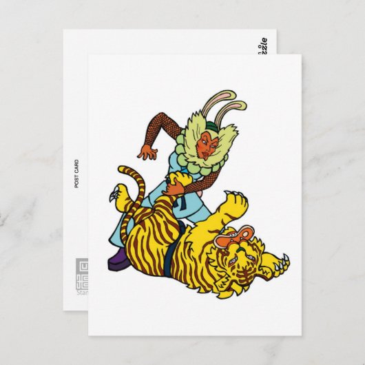 Carte postale Master of Rabiit (Devant / Derrière)