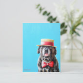 Carte postale Mastiff anglaise - Meathead (Debout devant)