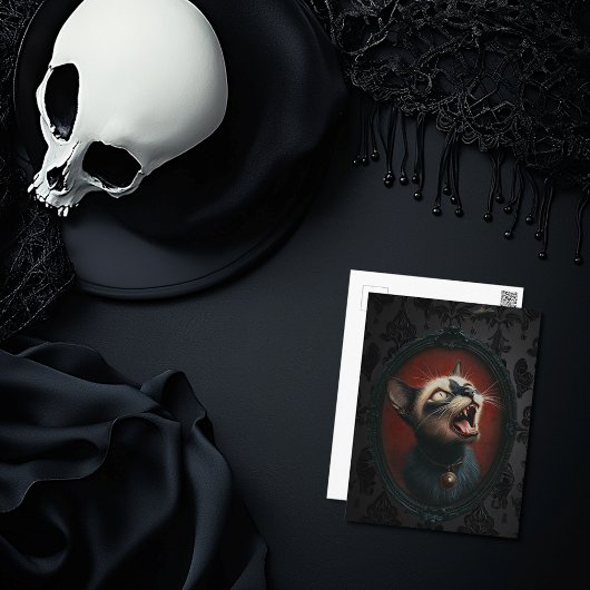 Carte postale Mat Cat Holiday