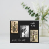 Carte Postale Mata Hari (Debout devant)