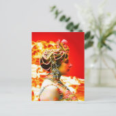 Carte Postale Mata Hari (Debout devant)