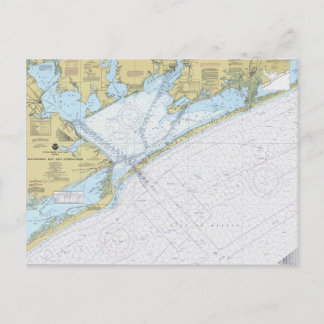 Carte postale Matagorda Bay Texas Nautical Harbour