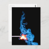 Carte Postale match-359970 bâtonnets allumage feu feu allumage (Devant / Derrière)