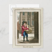 Carte Postale Matches, Maison de Maisons (Devant / Derrière)