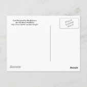 Carte postale mate (Dos)