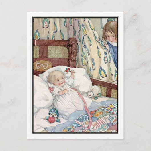 Carte Postale Maté de bébé par Anne Anderson (Devant)