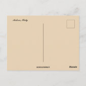 Carte Postale Matera Italie (Dos)