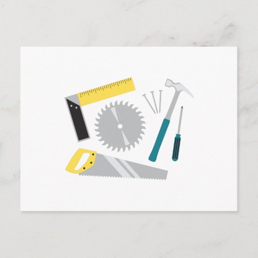 Carte Postale Matériel de construction (Devant)