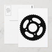 Carte Postale Matériel de vélo (Devant / Derrière)