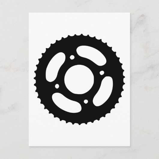 Carte Postale Matériel de vélo (Devant)